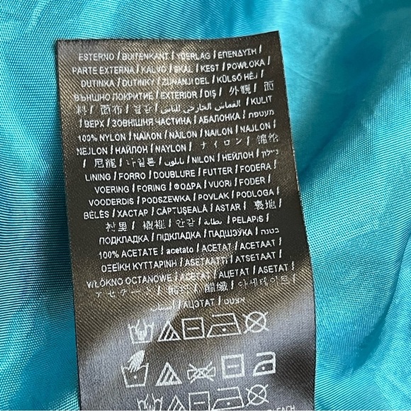 Guess Men’s Fluid Nylon Parka Coat Jacket Size XXL Blue Shore Zip Snap Hoodie - Picture 13 of 16